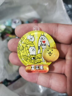 日单恶搞游戏周边猫咪大战争名胜水果钥匙扣包包挂件饰品女生礼物