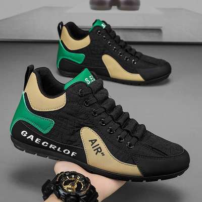 2025新款一脚蹬高帮阿甘鞋