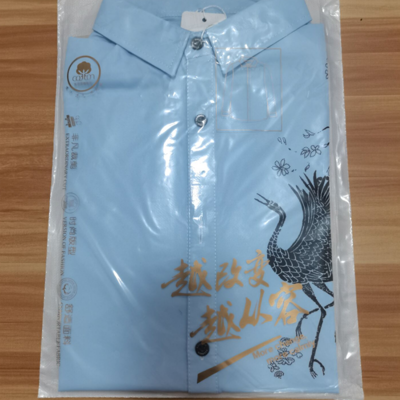 2025新款碎花印花衫衣休闲中国风薄款男士短袖衬衫潮流长袖衬衣土