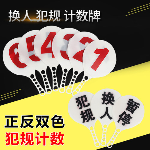 篮球比赛争议性进攻动作犯规牌
