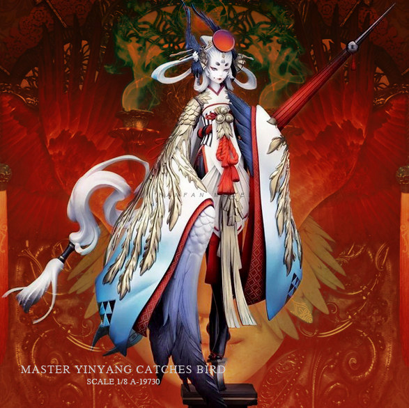 阴阳师姑获鸟树脂手办勿买