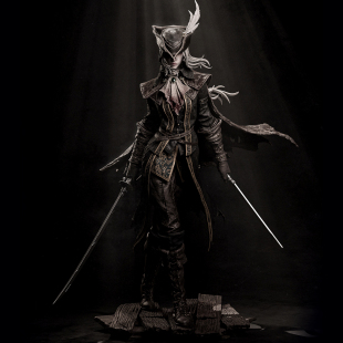 75mm 血源诅咒 7373 38mm 50mm 树脂兵人白模 人高 玛利亚