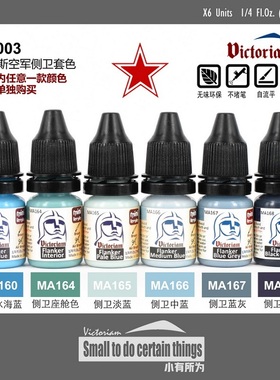 Victoriam 微客 水性漆VS003 俄罗斯空军侧卫套色/套装