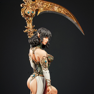 人高 38mm 50mm 75mm 冥界女将 树脂兵人 白模 TD-7693/3D