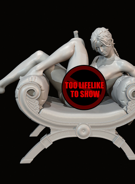 人宽度比 38mm 50mm 75mm 双枪辫子女 树脂兵人 TD-7045/3D