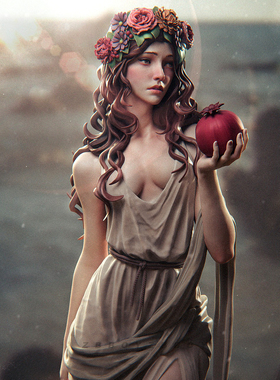 人高 38mm 50mm 75mm 奇幻仙女 树脂兵人 TD-7199B/3D