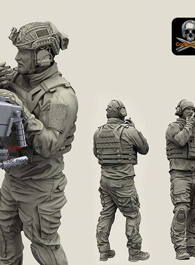 1/35美军海豹突击队 树脂兵人YF-110