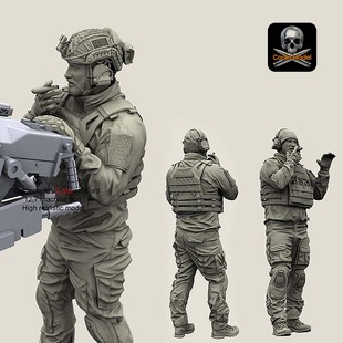 1/35美军海豹突击队 树脂兵人YF-110