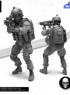 美军特种部队 阻击者树脂兵人模型TLP-04