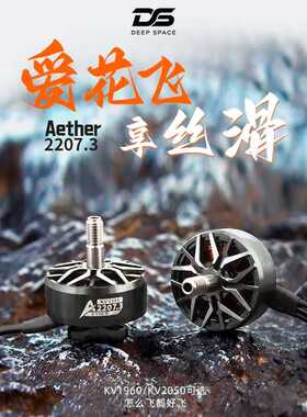 DS Aether2207.3穿越机无刷电机1960/2050KV 5寸穿越机花飞6S马达