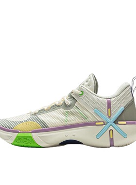 山东 LiNing李宁 韦德幻影6V2低帮 篮球鞋 男款 米色ABPV021-3