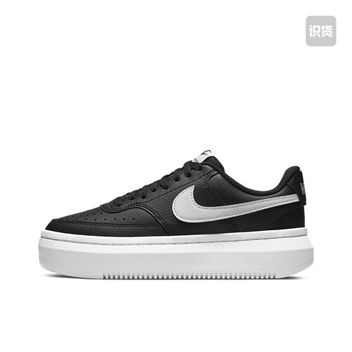 Nike Court Vision 1 Alta 板鞋 女款 黑白DM0113-002广东66仓
