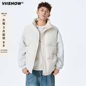 VIISHOW棉衣马甲男女新款 坎肩保暖加厚休闲马夹棉服 潮流穿搭大码