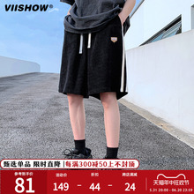 男潮宽松2024夏季 5五分裤 子休闲篮球裤 外穿大裤 衩 VIISHOW运动短裤