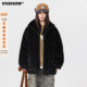 冬季 VIISHOW美式 潮牌毛绒绒棉服男士 软糯慵懒风立领保暖棉衣外套
