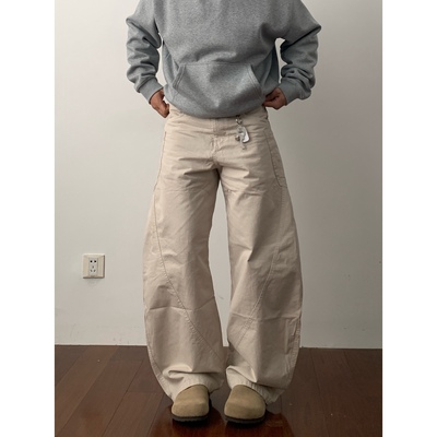 美式复古Boxy工装裤男显瘦