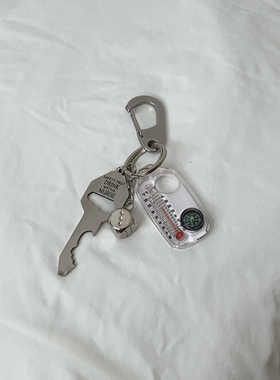 Daily 1|cleanfit金属钥匙扣户外潮流腰间配饰筹码挂件小众高级感