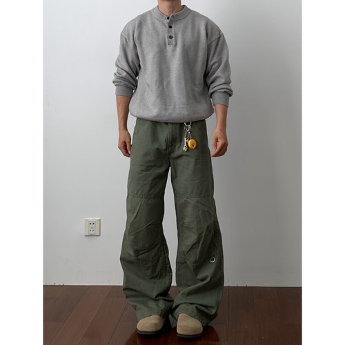 Daily1纯色百搭基础款亨利领毛衣