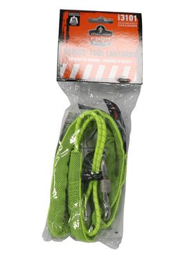 Ergodyne Squids Tool Lanyards 3101 SS Lime Standard