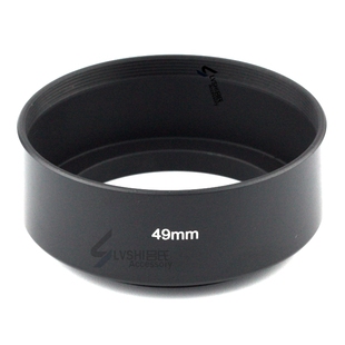 49mm金属遮光罩 适用于50标头定焦M42太苦玛宾得佳能索尼镜头专用