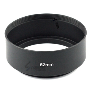 52mm金属遮光罩标头定焦镜头适用于50mm焦距佳能尼康索尼宾得