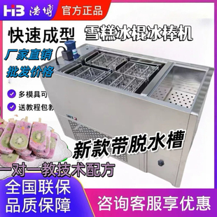 全自动冰棍机商用全自动网红雪糕机手工单双模冰棒机水果冰淇淋机