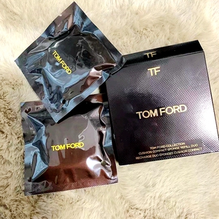 TOM FORD TF白气垫粉扑 金气垫粉扑 粉气垫粉扑 专柜原包装
