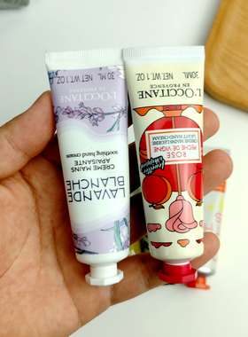特价 欧舒丹护手霜 乳木果 玫瑰 甜扁桃 马鞭草中小样30ml 无盒