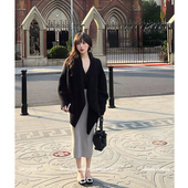 媛鸢 Classy高阶绒感 2023aw alwaysiris 两穿浣熊绒开衫