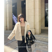 alwaysiris 加厚环保皮草 2023aw以假乱真 媛鸢 中古小白熊