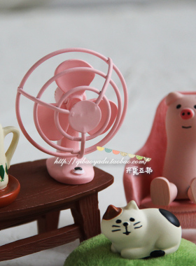 少女心日式风樱花粉树脂免邮摆件