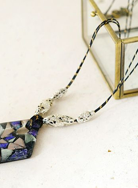 teftef琉璃手工项链原创