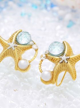 【9折耳夹】「Laki」日本京都琉璃馆 专利无痛耳夹 人气再入