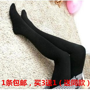 春秋加肥大码天鹅绒连裤袜胖MM防勾丝打底裤袜高腰200斤加长踩脚