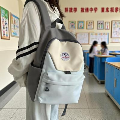 【高颜值大容量】轻便高中生书包