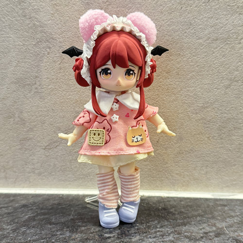 8分12分ob11娃衣bjd兽仔手办糖娜潘妮16-17厘米娃娃换装衣服裙