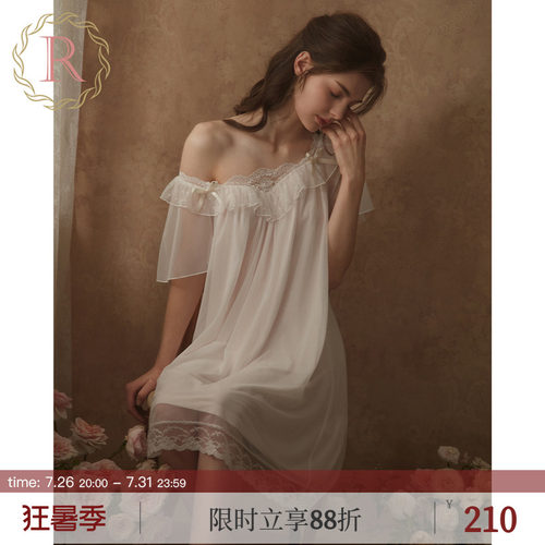 RoseTree宫廷风甜美可爱睡裙