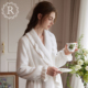 法兰绒睡衣2025新款 加绒加厚浴袍长款 冬季 RoseTree珊瑚绒睡袍女款