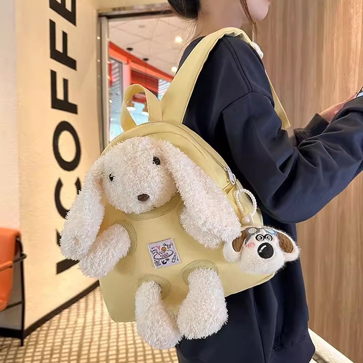 双肩包女旅游轻便高颜值小型迷你小书包2025新款可爱超火小背包