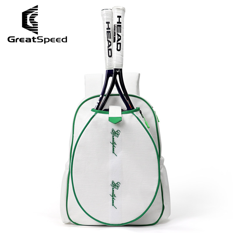 四大满贯GREATSPEED网球包双肩包羽毛球包2支装女子成人背包情侣