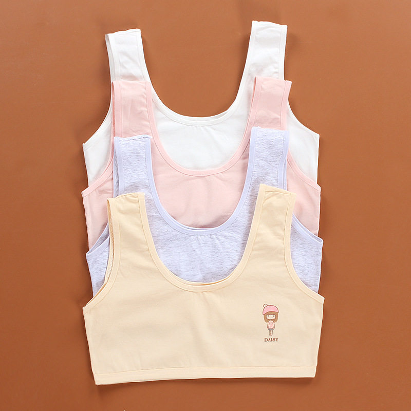 pure cotton girl Bras Underwear Developmental stage 10 student 15 Junior school student Vest 12 high school 14 Big Girls 16 yearin the Lingerie/Men's underwear/Tracksuit , Bra  category - from Buy2taobao.com to provide professional Taobao agent buy service