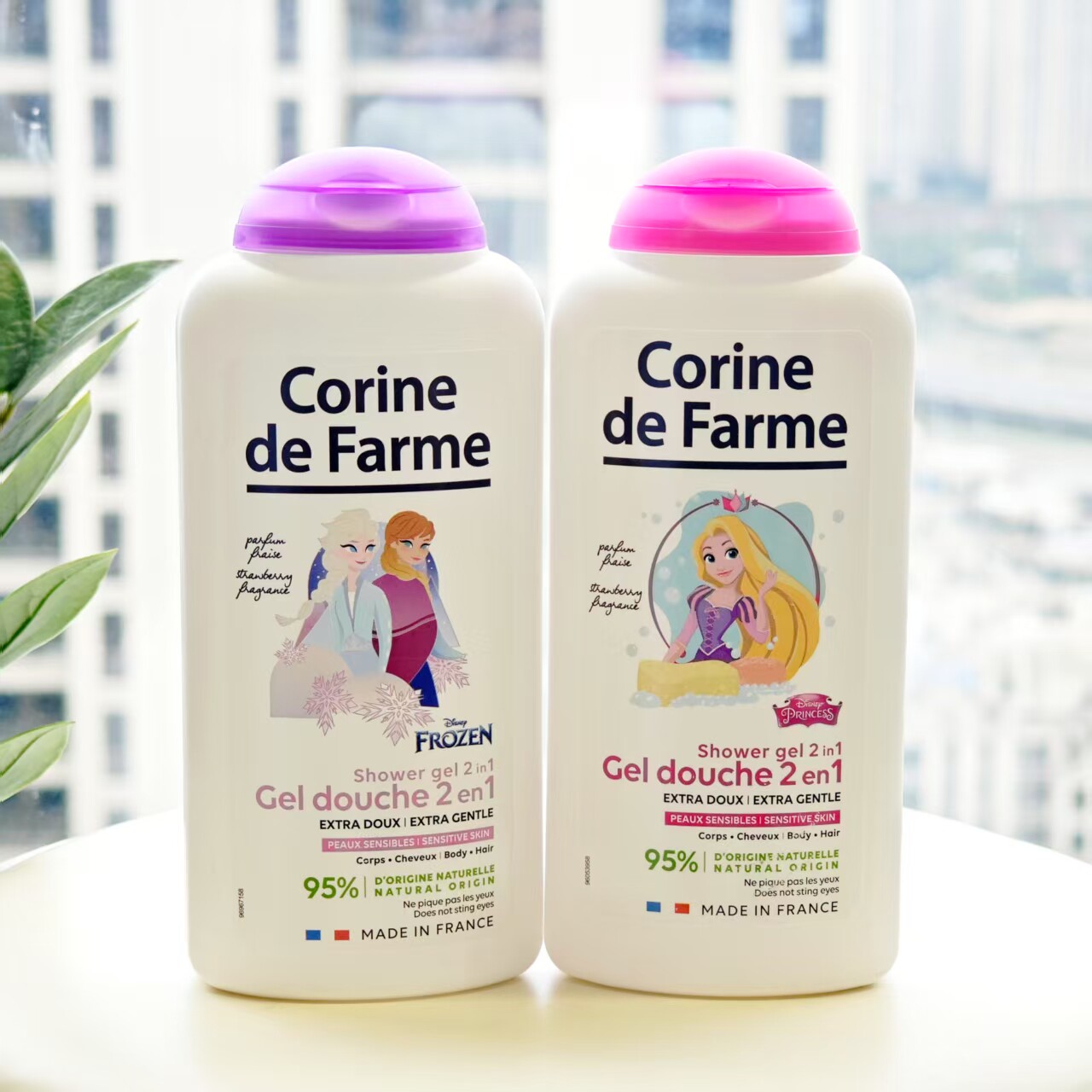 法国Corine de Farme/欧润芙洗发水儿童洗发沐浴二合一 沐浴300ml