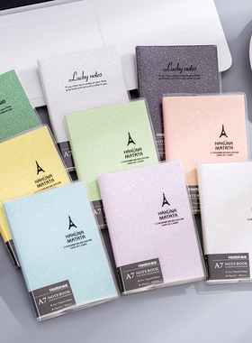 A7笔记本子文具随身迷你便携胶套记事本口袋学生礼品小本子