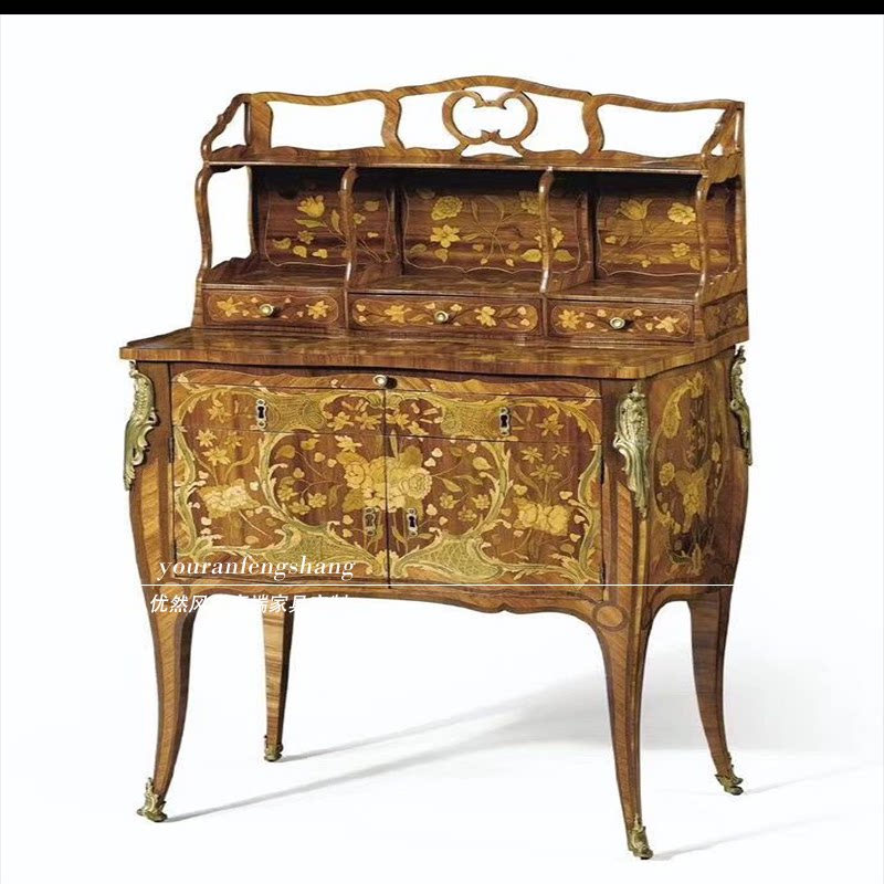 意大利彩绘梳妆台化妆桌英式亚历山大化妆桌法式别墅卧室梳妆台|ruв категории жилой мебели, Таблица класса, комод/стол - от Buy2taobao.com для оказания профессиональной услуги покупки агента Taobao