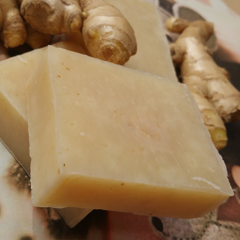 姜汁洗发皂生姜洗发清洁手工皂控油天然冷制皂洗头去油无硅油无味