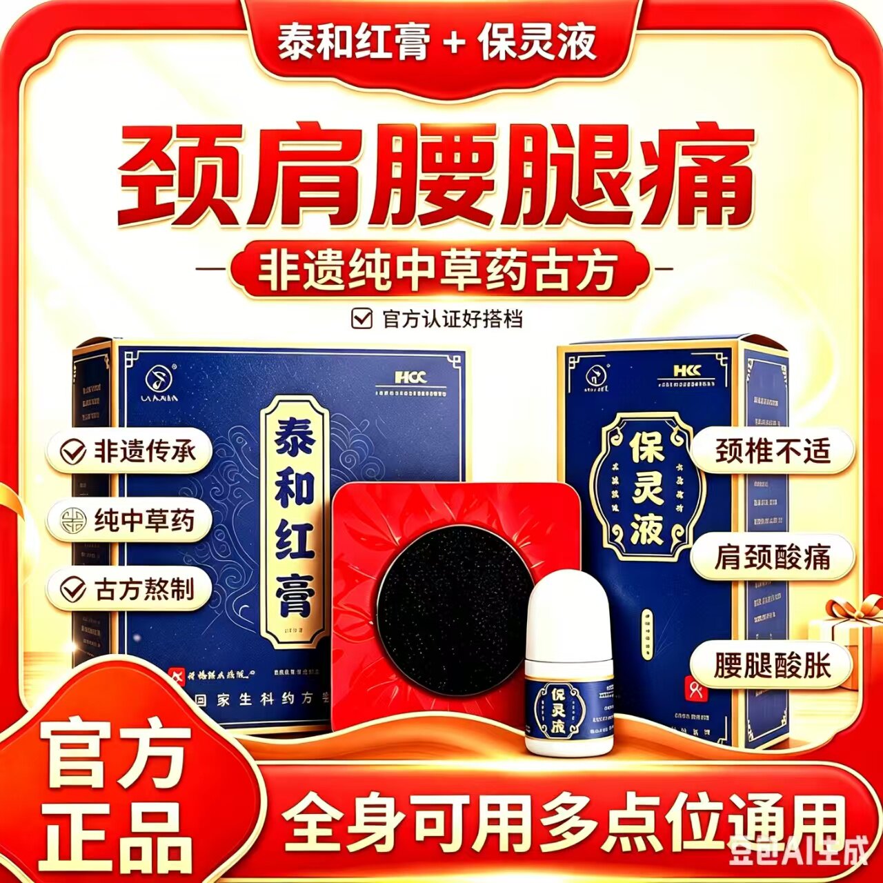宝灵液草本喷涂保健液30ml