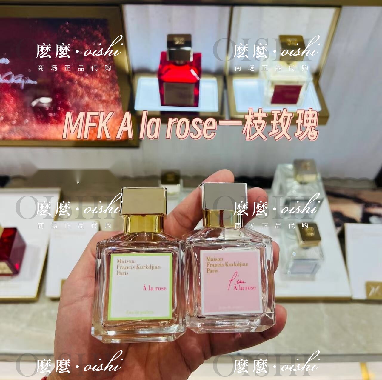 正装梵诗柯香MFK一枝玫瑰香水