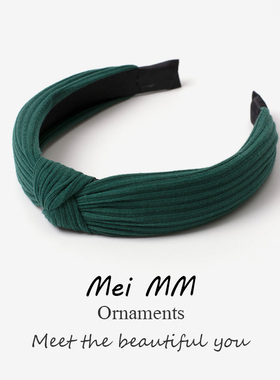 韩国简约洗脸宽边超仙发卡发箍外出少女压发甜美头箍网红百搭头饰