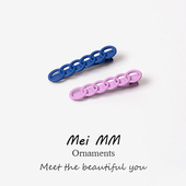 2025年新款 一字夹发夹边夹少女发饰网红碎发发卡鸭嘴夹子头饰卡子