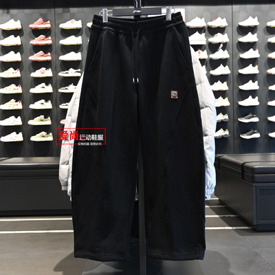 李宁男子直筒趋势裤卫裤